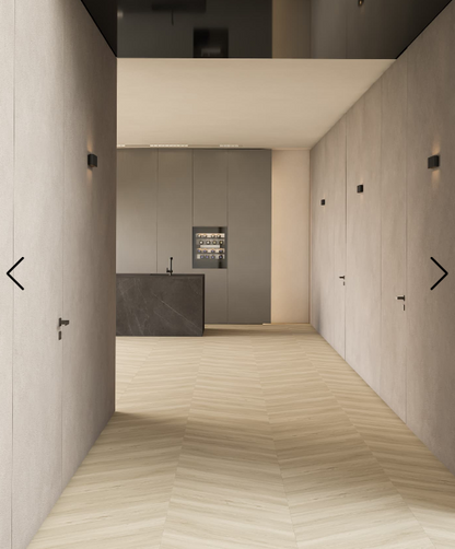 DÉCO CLAP 3D SPINA UNGHERESE NAMIB - PAVIMENTO AD INCASTRO EFFETTO LEGNO