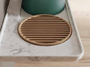 Griglia in Iroko NIC DESIGN MEDITERRANEO