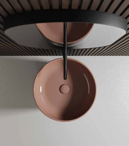 Mobile da Bagno NIC DESIGN MOD Lavabo in ceramica FARD/Mobile VANIGLIA