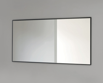 Specchio in Acciaio NIC DESIGN OUTLINE RETTANGOLARE - 130x70x1,5 cm