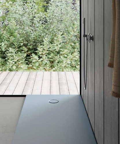 Piatto Doccia in ECOBIOSOLID NIC DESIGN PLAID 90 cm