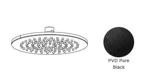 SOFFIONE DOCCIA NIC DESIGN MADE D. 20 cm