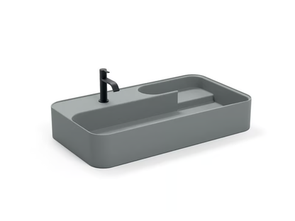 Lavabo da Appoggio/Sospeso in ceramica NIC DESIGN TRAMA 95/131
