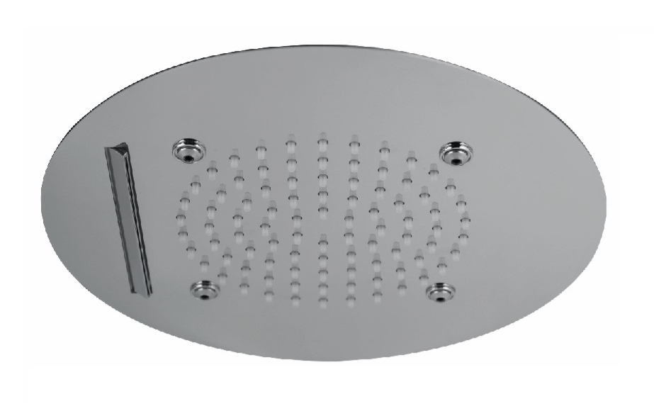 SOFFIONE ULTRASLIM TONDO AD INCASSO D. 320 mm VEMA WELLNESS BRASS OTTONE V08270