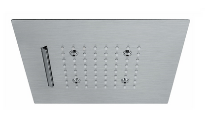 SOFFIONE ULTRASLIM QUADRO AD INCASSO 300x300 mm VEMA WELLNESS BRASS OTTONE V08275