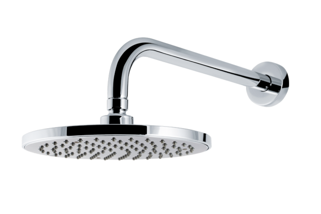 SOFFIONE A PARETE D. 200 mm BRACCIO 300 mm VEMA WELLNESS BRASS OTTONE V13200