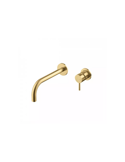 GRUPPO MISCELATORE MONOCOMANDO LAVABO A PARETE VEMA OTAGO ACCIAIO V17050